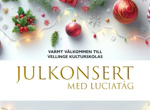 Julkonsert med Luciatåg